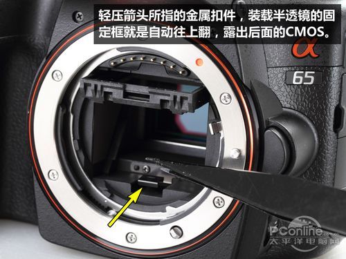 拆开半透镜!索尼半透镜画质影响对比评测