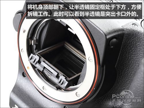 拆开半透镜!索尼半透镜画质影响对比评测