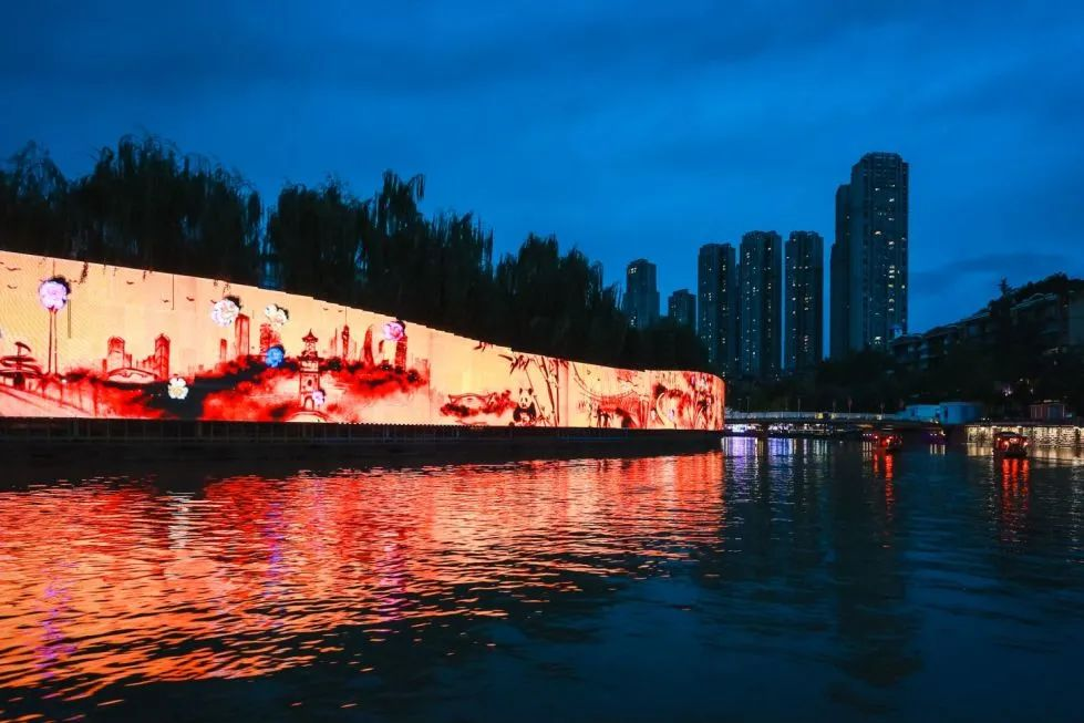 夜游锦江天府长卷