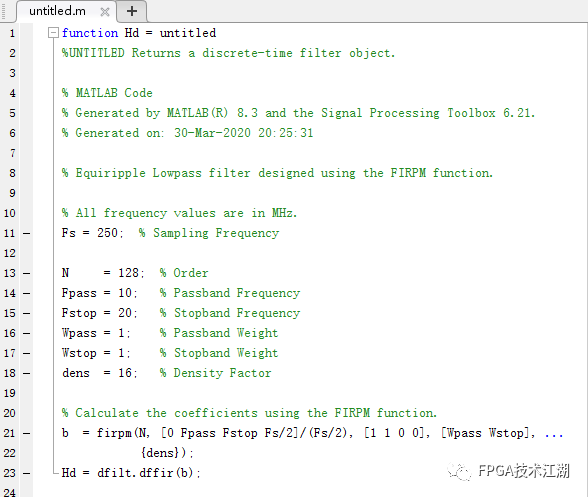 滤波器设计MATLAB_滤波器设计仿真软件_滤波器设计 matlab