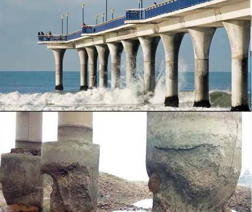 水里建桥墩_大桥墩子里浇筑人_大桥水下桥墩怎样建的