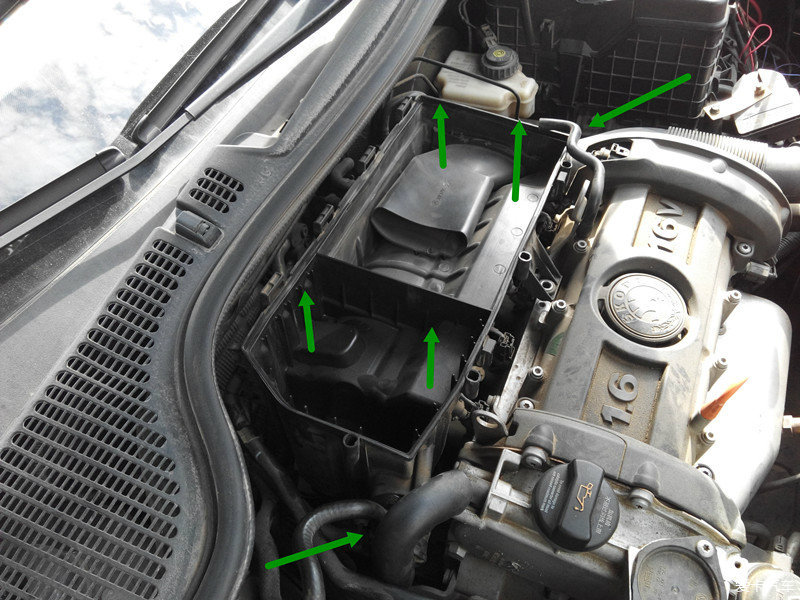 1.6的明锐车主教你怎么清洗您的爱车节气门