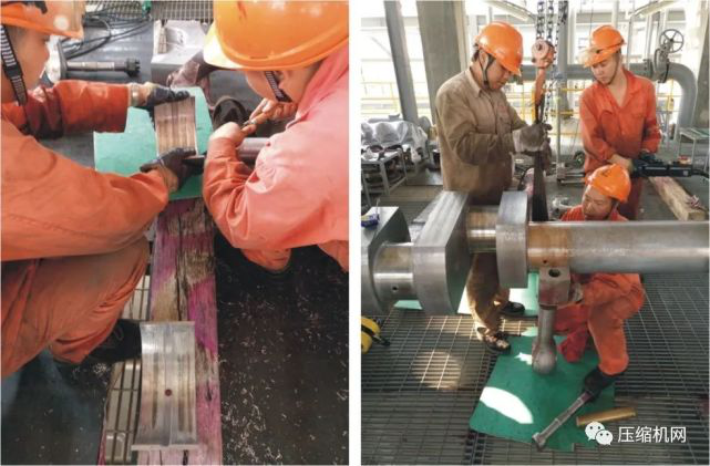 连杆大头瓦_往复式压缩机轴瓦失效原因分析_石化装置往复式压缩机维护