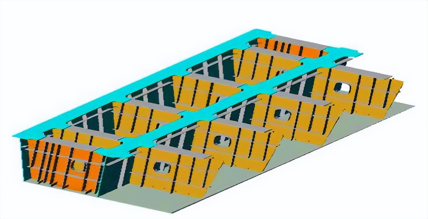 _箱梁横隔板图片_ 钢箱梁施工工艺流程 