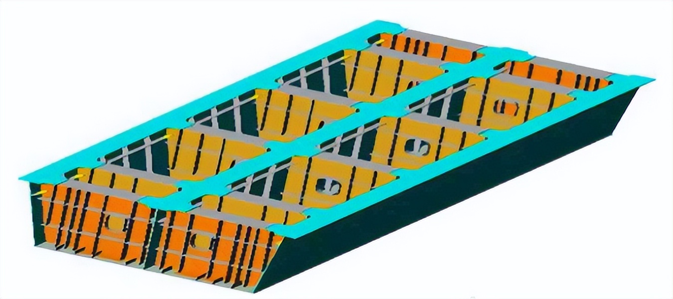  钢箱梁施工工艺流程 _箱梁横隔板图片_