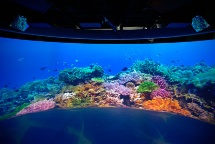 索尼探梦科技馆 4K投影机 8K水下拍摄_北京朝阳公园索尼探梦