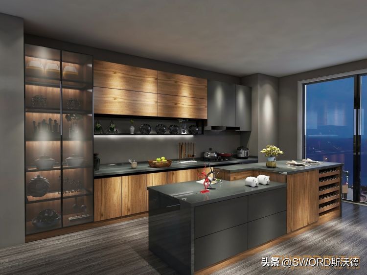 斯沃德不锈钢橱柜_青岛代加工不锈钢橱柜_厨房健康安全选择