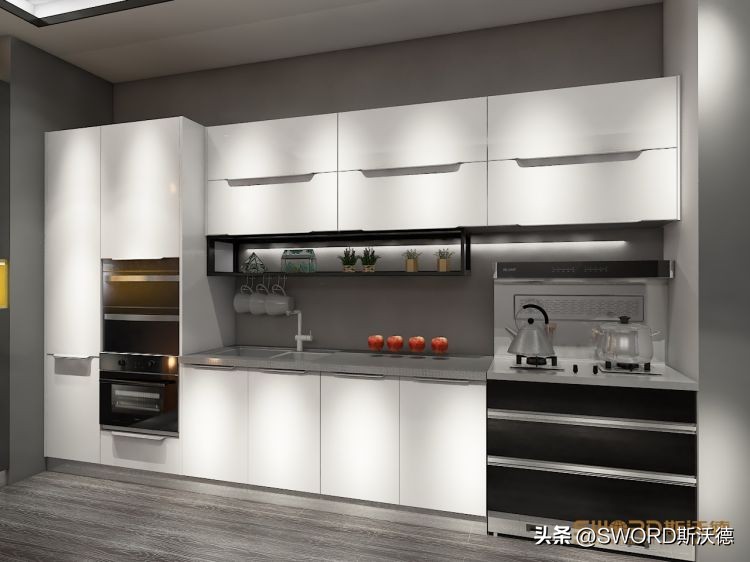 青岛代加工不锈钢橱柜_斯沃德不锈钢橱柜_厨房健康安全选择