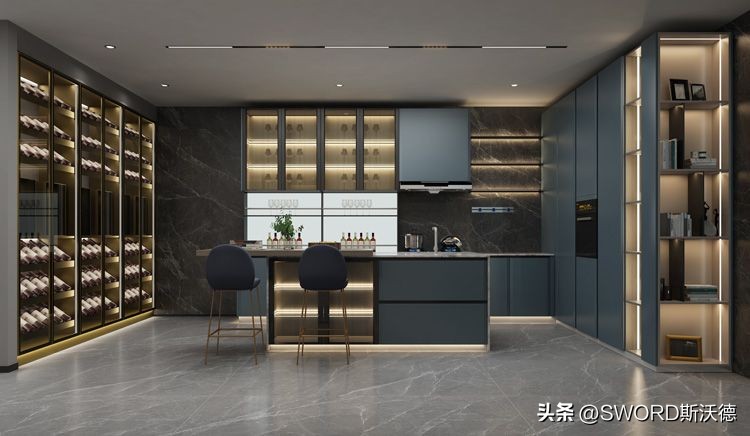 斯沃德不锈钢橱柜_青岛代加工不锈钢橱柜_厨房健康安全选择