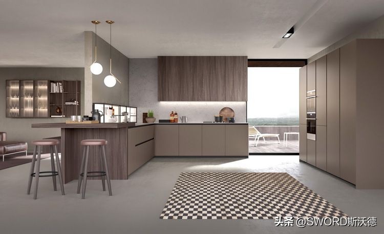 青岛代加工不锈钢橱柜_斯沃德不锈钢橱柜_厨房健康安全选择