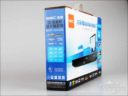 杰科BDP-G4308高清播放机参数_3d蓝光硬盘(3tb元以上)播放机_杰科BDP-G4308 3D蓝光播放机评测