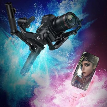 AK4500专业相机稳定器_2019 CES Asia VLOGpocket手机稳定器_飞宇稳定器