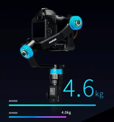 飞宇稳定器_2019 CES Asia VLOGpocket手机稳定器_AK4500专业相机稳定器