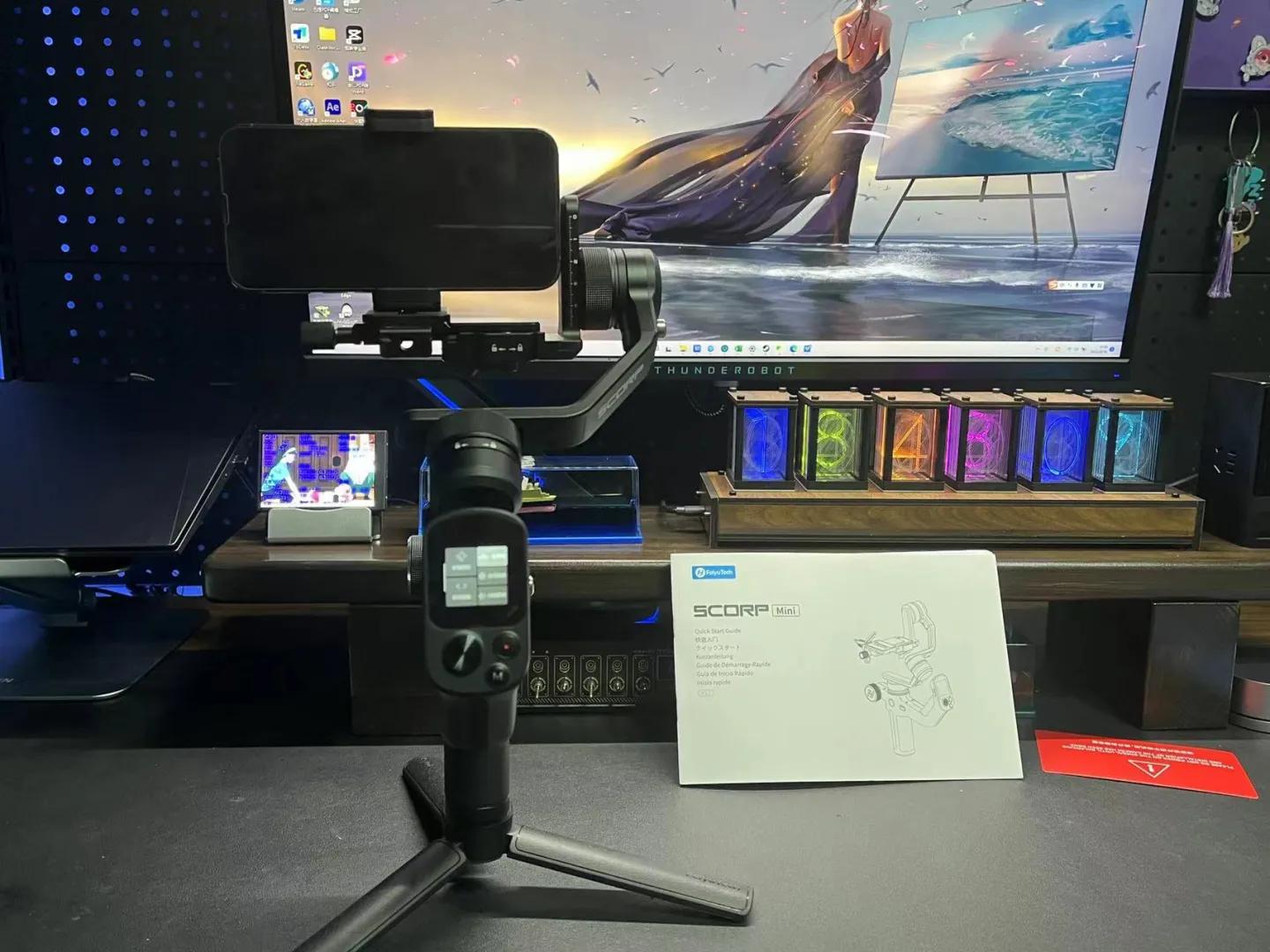 飞宇稳定器_飞宇G6Max迭代产品_飞宇SCORP mini稳定器评测