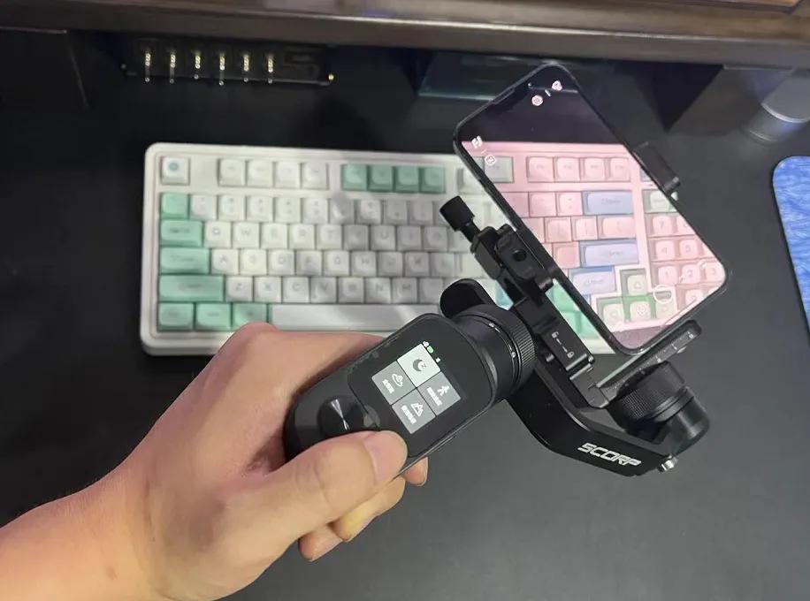 飞宇SCORP mini稳定器评测_飞宇G6Max迭代产品_飞宇稳定器