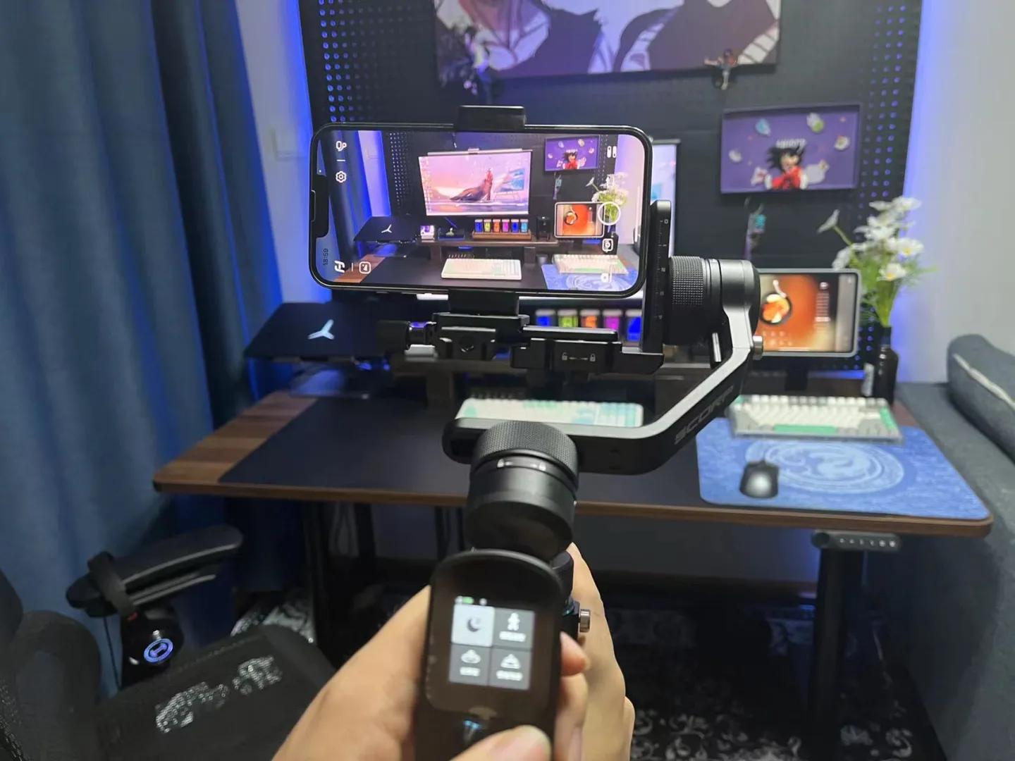 飞宇SCORP mini稳定器评测_飞宇稳定器_飞宇G6Max迭代产品