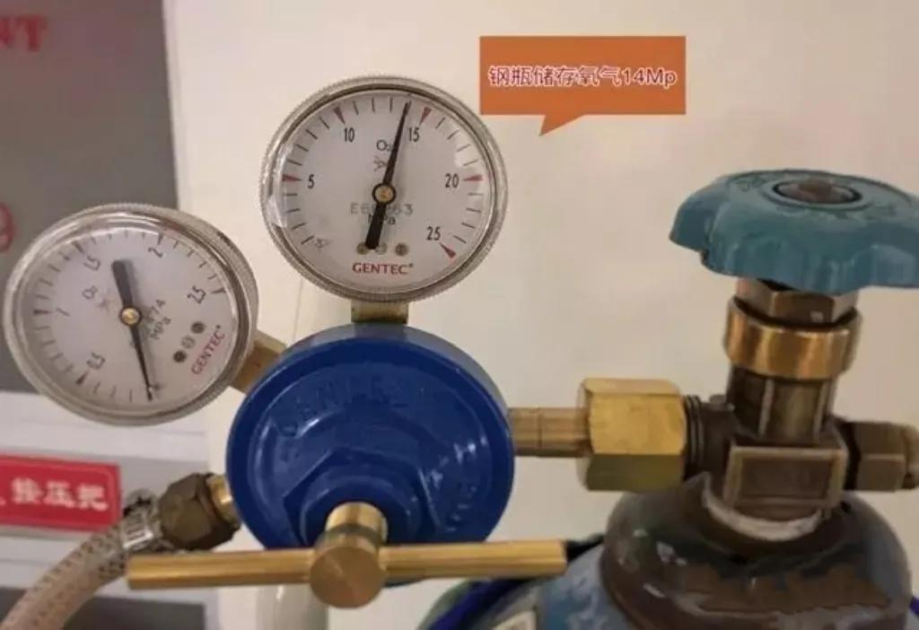 医用氧气钢瓶规格与耗氧量计算_气体减压阀使用_氧气钢瓶连接方式与使用注意事项