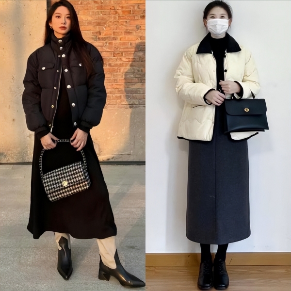 哈尔滨冬季羽绒服搭配_羽绒裤怎么穿_羽绒服时尚搭配技巧