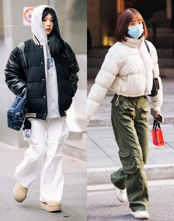 羽绒裤怎么穿_哈尔滨冬季羽绒服搭配_羽绒服时尚搭配技巧