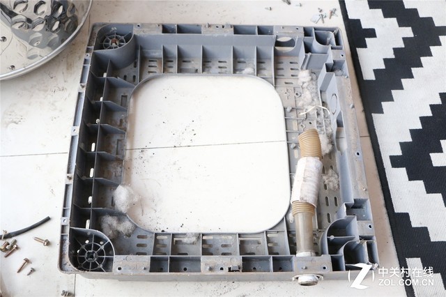 最污洗衣机拆解第二日 脏透的波轮洗衣机