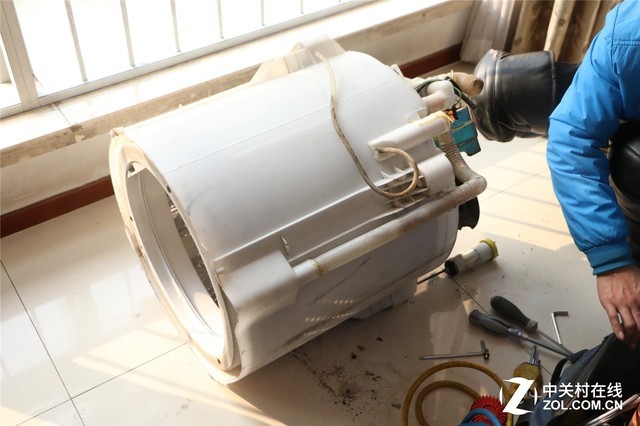 最污洗衣机拆解第二日 脏透的波轮洗衣机