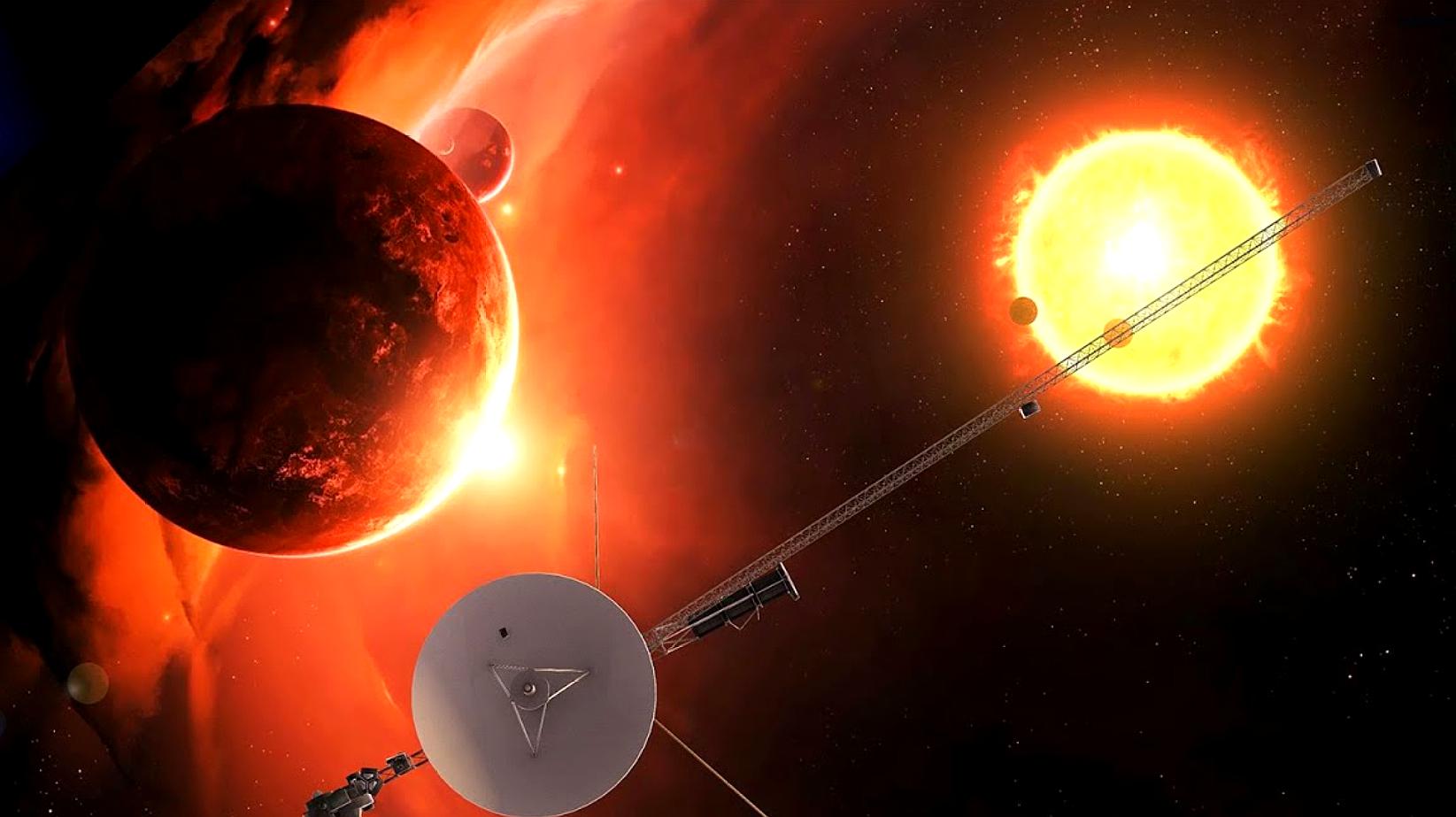 奥尔特云探测器速度_旅行者一号二号太阳系边缘火墙_太阳系边缘