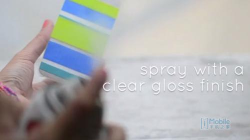  自制iPhone手机壳教程 _diy手机壳图案_