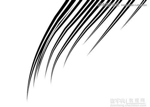 教你用Illustrator简单绘制逼真的美女头发12