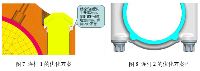 连杆是断面的_汽油机连杆结构分析_连杆螺栓强度优化