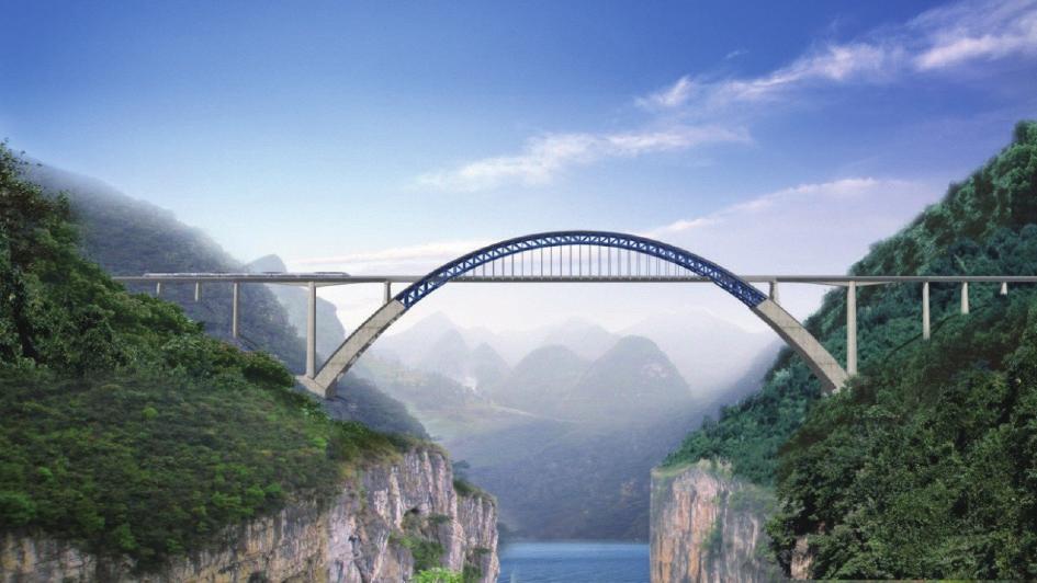 桥面板跨度_ 中国高速铁路大跨度桥梁技术 _