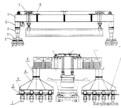 _箱形梁图片_ 多片式梁拼组造桥机 发明专利 