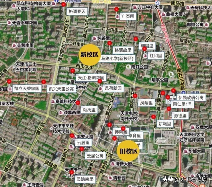 南开区6片规划是哪里_天津南开区学区划分_南开区教育资源分布