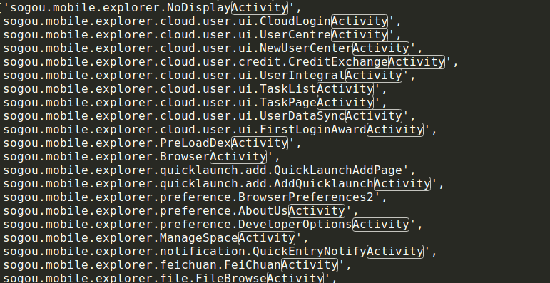 Python脚本实现APP Activity获取_移动端Activity List获取方法_android getattribute