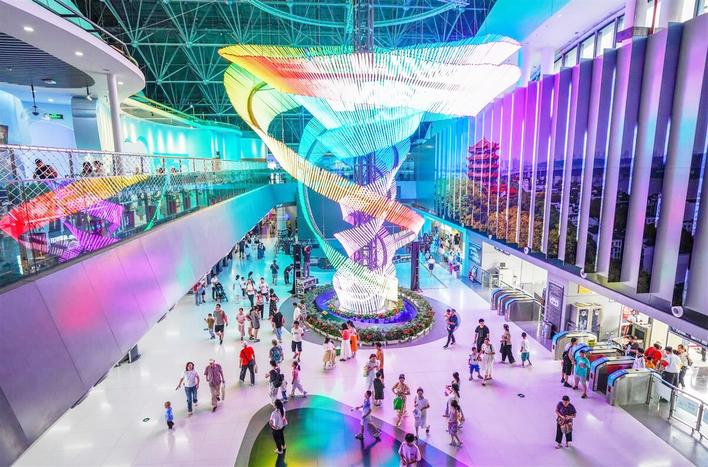 武汉科技馆地址_嫦娥五号任务月面国旗同款_武汉科学技术馆月球展厅