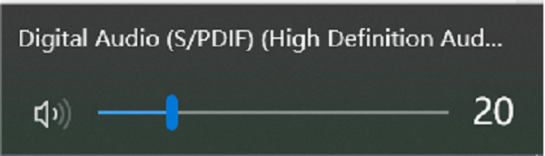 系统静音或音量被调至最低