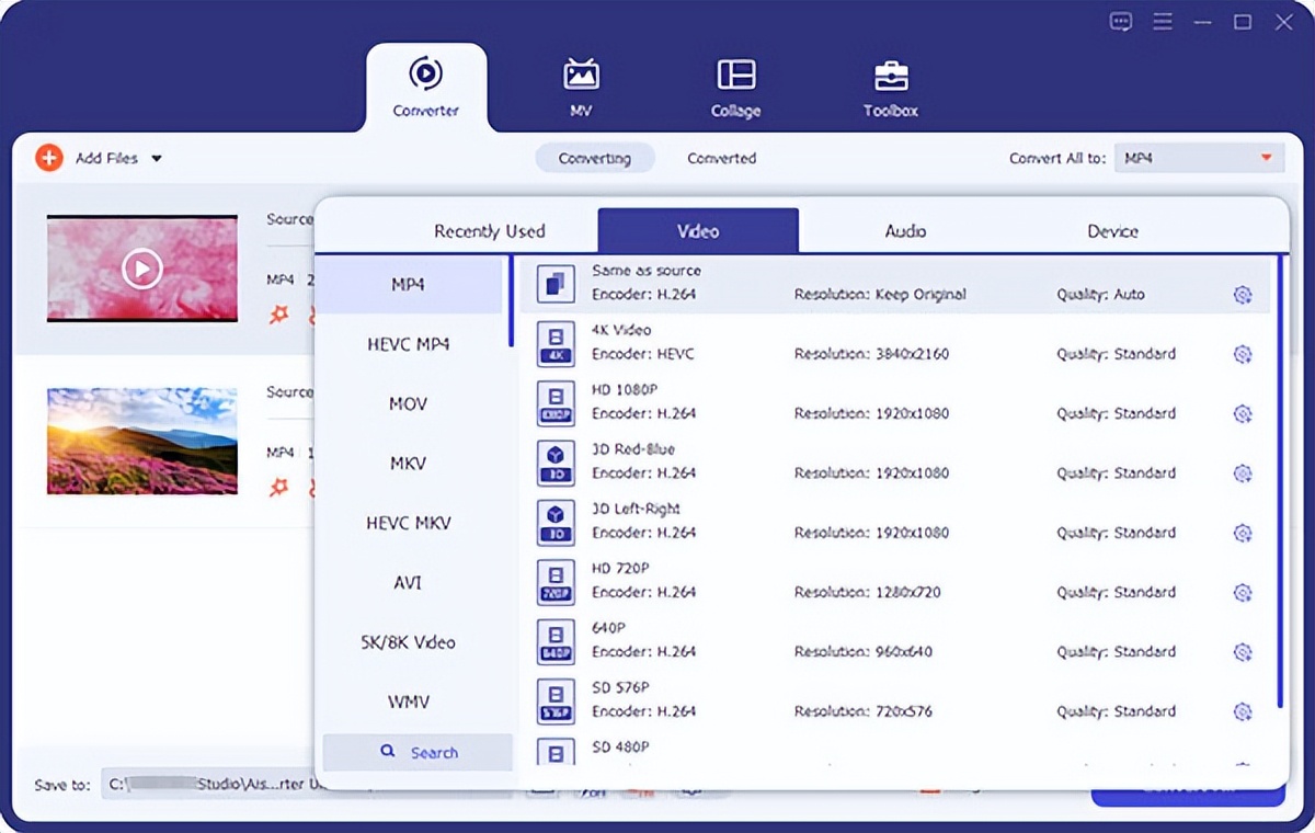 iPhone视频转换为MP4格式_iReaShare Video Converter转换iPhone视频_怎样下载电视剧到mp4