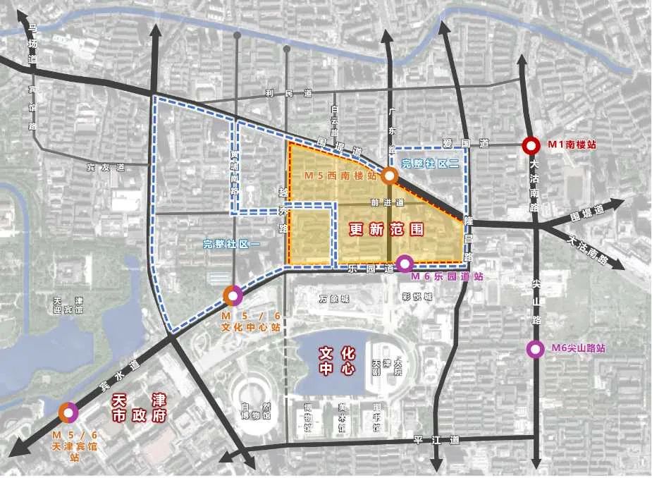 南开区6片规划是哪里_天津城市更新计划_和平区南门外大街商圈更新项目