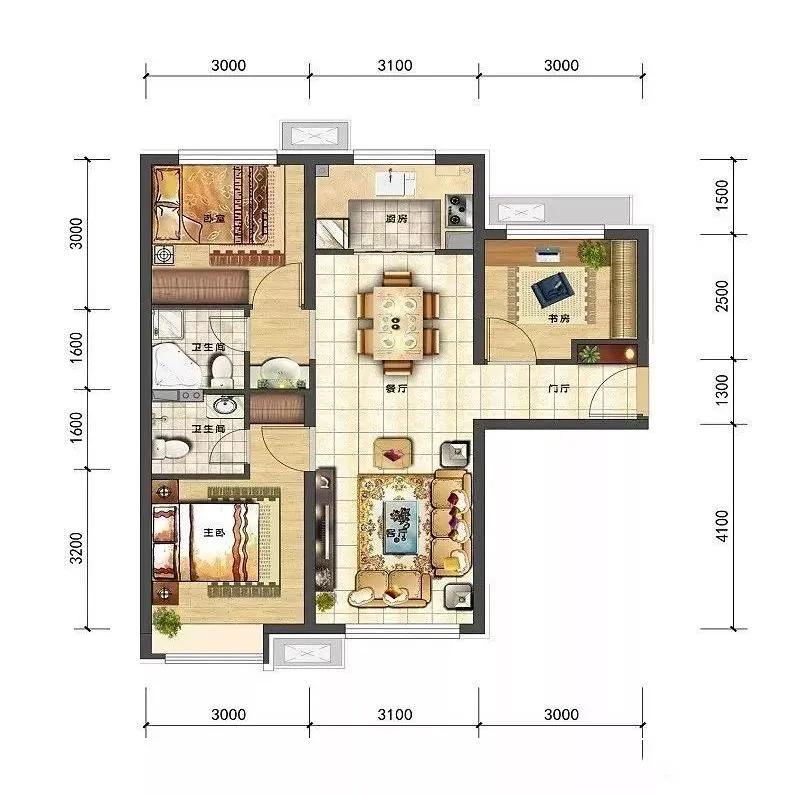 丰台总部基地五区_白盆窑限竞房三兄弟比较_丰台中铁诺德逸府户型分析
