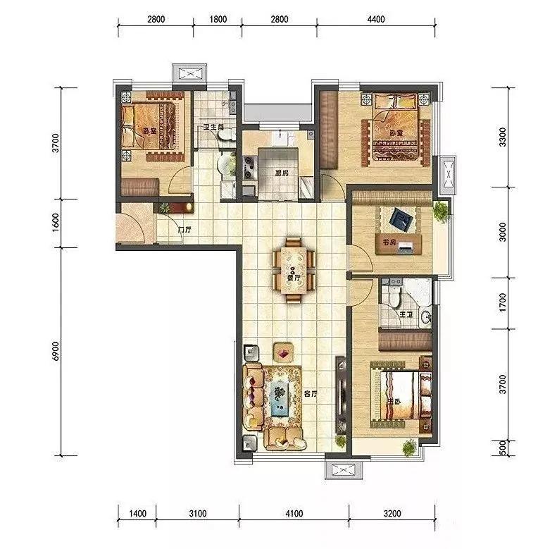 白盆窑限竞房三兄弟比较_丰台总部基地五区_丰台中铁诺德逸府户型分析