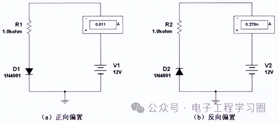 发光二极管检测电路图_电子设计从零开始 二极管入门教程 Multisim仿真分析