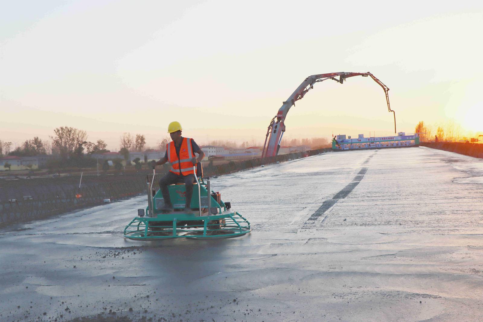 刘楼枢纽互通桥梁湿接缝浇筑_现浇箱梁支架施工_沈遂高速现浇箱梁施工